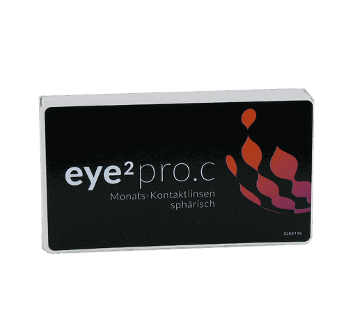 eye2 pro.c Monats-Kontaktlinsen sphärisch (3er Box)