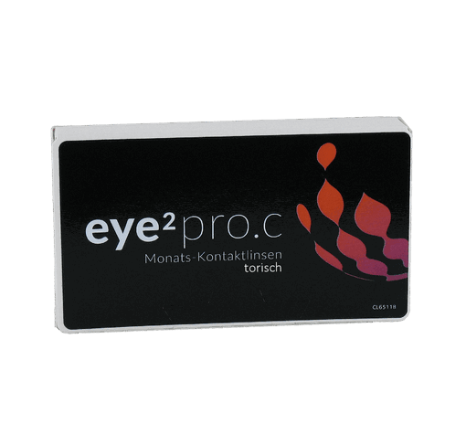 eye2 pro.c Monats-Kontaktlinsen torisch (3er Box)
