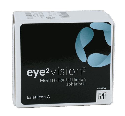 eye2 vision2 Monats-Kontaktlinsen sphärisch (6er Box)