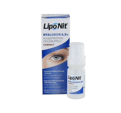 Lipo Nit Augentropfen HYALURON 0,3% mit 3mg/ml Hyaluron (10ml)