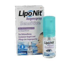 Lipo Nit Augenspray Sensitive (10ml) - Nachbenetzungsspray mit Liposomen und Dexpanthenol