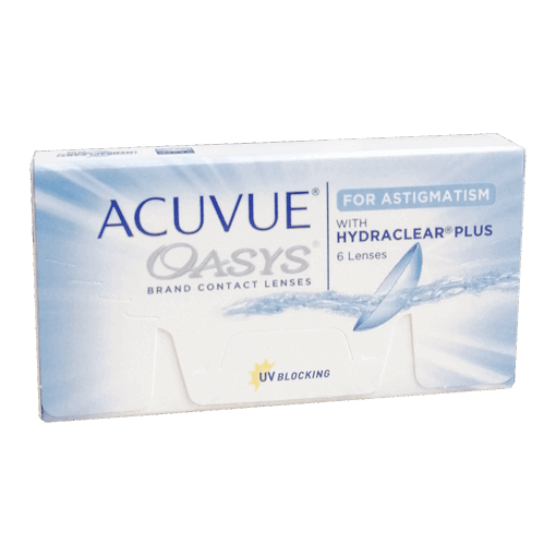 Acuvue OASYS for ASTIGMATISM with HYDRACLEAR PLUS (6er Box)