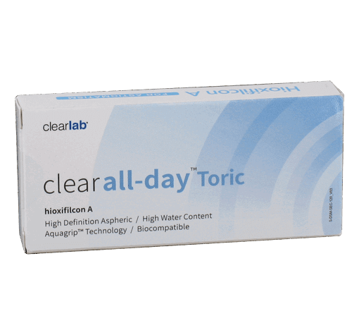 Clear all-day Toric (6er Box)