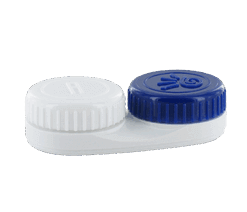 COMPLETE Flacher Kontaktlinsenbehälter