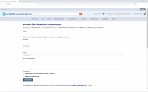Kontaktlinsen-Newsletter-Abonnement-Verwalten