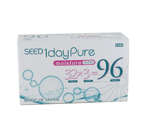SEED 1dayPure moisture for Astigmatism (96er Box)