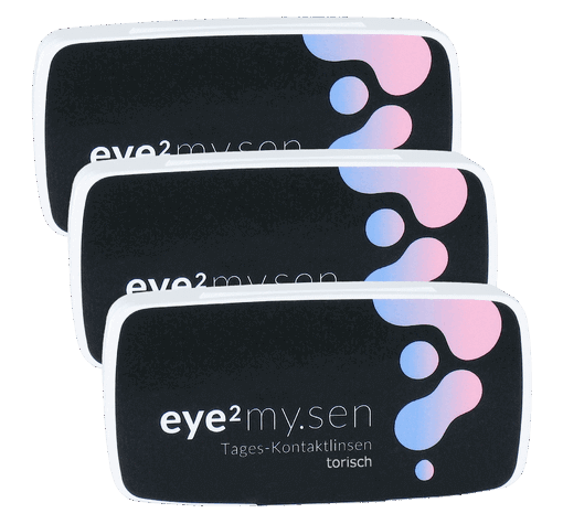 eye2 my.sen Tages-Kontaktlinsen torisch (3x30er Box)