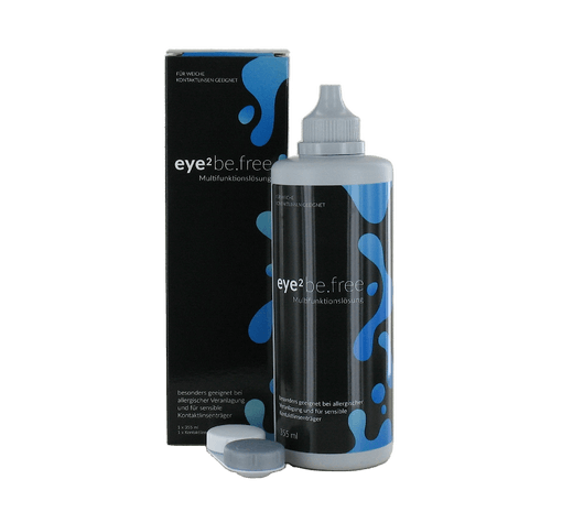 eye2 be.free (1x355ml+1 flacher Linsenbehälter)