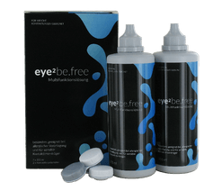 eye2 be.free (2x355ml+2 flacher Linsenbehälter)